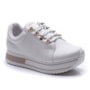 Tênis Flatform Jogging Tratorado Ramarim Feminino - NEVOA