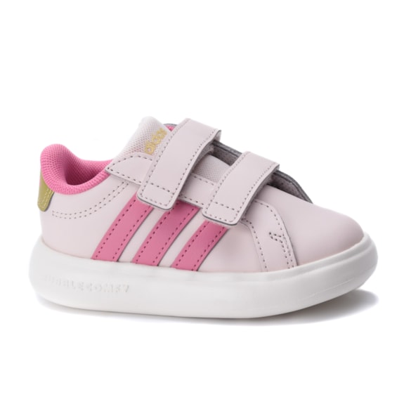 Tênis Infantil Adidas Baby Grand Court Bubble KI 3238