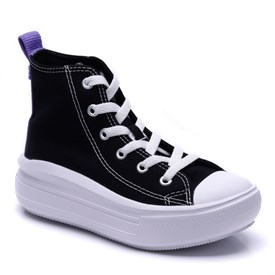 Tênis Infantil All Star Plataforma Cano Alto Feminino Move Seasonal Hi Converse CK10200001