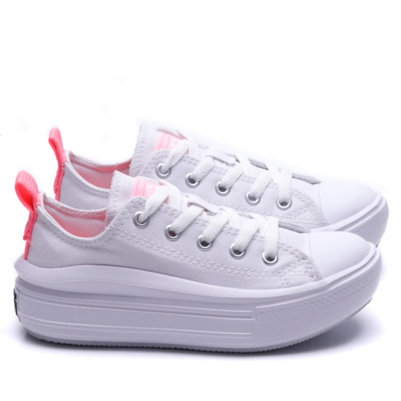 Looks All Star Branco Feminino Salto All Star Branco Sola Alta