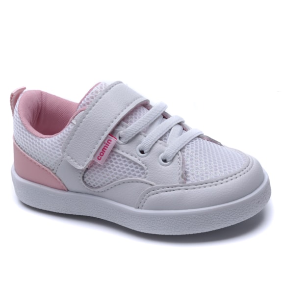 Tênis Infantil Camin Casual Feminino com Velcro 3204-22