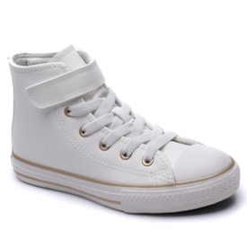 Tênis Infantil Feminino Converse Cano Alto c/ Velcro CK 12940001