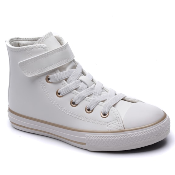 Tênis Infantil Feminino Converse Cano Alto c/ Velcro CK 12940001