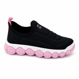 Tênis Infantil Feminino Kidy Brinca Flex Slip On 472-1004