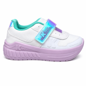 Tênis Infantil Feminino Kidy Veloz com rodinhas e Led LED 473-1001