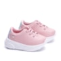 Tênis Infantil Feminino Molekinha - ROSA/PRATA