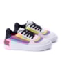 Tênis Infantil Feminino PKXD Pampili - BRANCO/COLORIDO