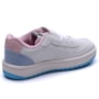 Tênis Infantil Feminino Stitch Casual com Velcro DST01DY