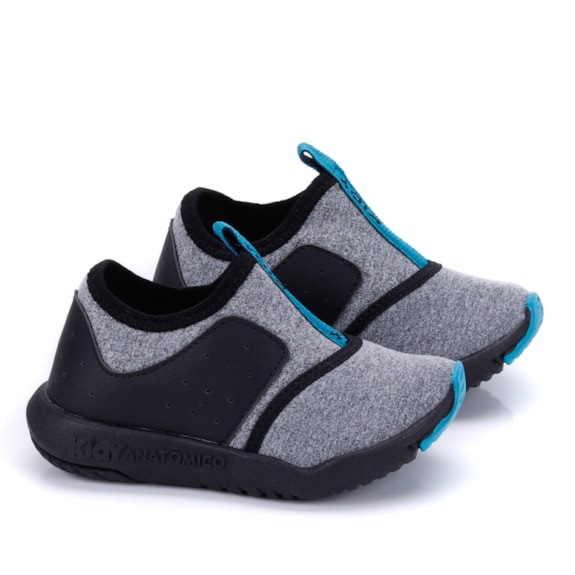 Tênis Infantil Kidy Baby - PRETO/AZUL