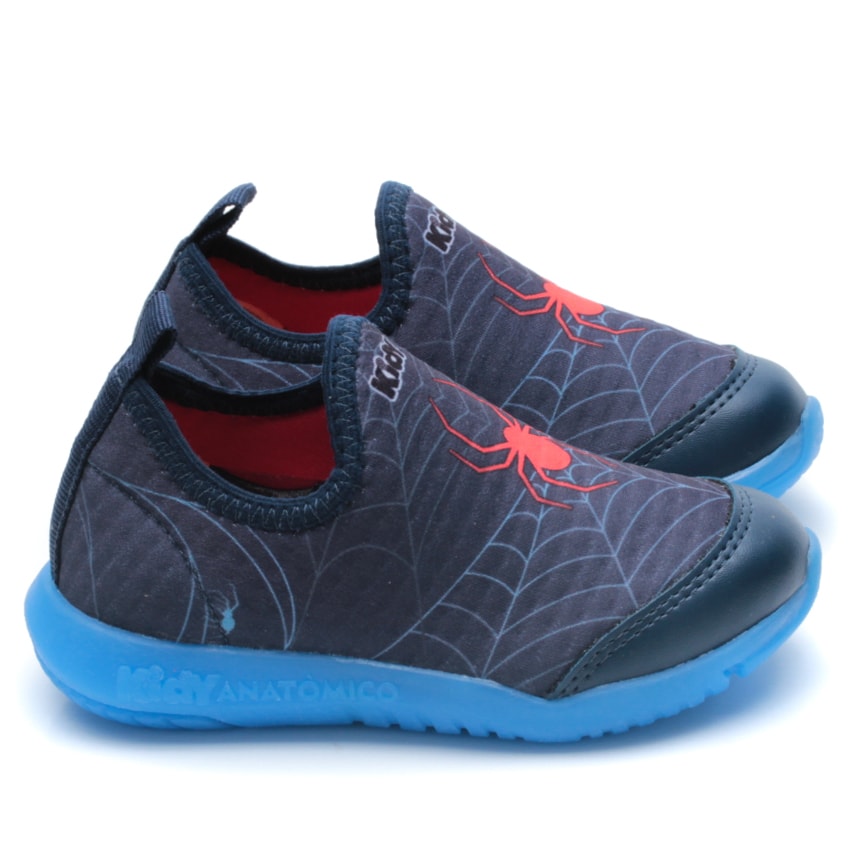Tênis Infantil Kidy Meninino Flex Light Spider 020-0178 - Andaraki