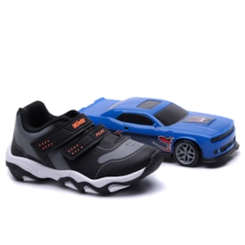 Tênis Infantil Masculino Kidy Play Carro Sortido 007-0670