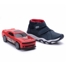 Tênis Infantil Masculino Kidy Play Carro Sortido 007-0820