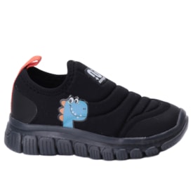 Tênis Infantil Masculino Novo Pé Dinossauro Led 99001050