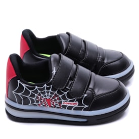 Tênis Infantil Masculino Novopé Aranha Stily 72001002