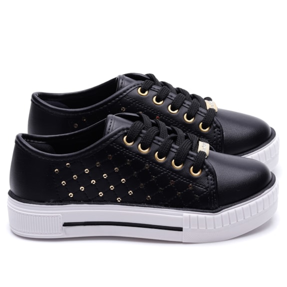 Tênis Infantil Molekinha Menina com Lantelouja 108 Andaraki