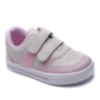 Tênis Infantil Pequito Casual Marfim/Rosa - 20.451.83