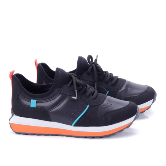 Tênis Jogging Dakota Feminino - PRETO