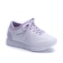 Tênis Jogging Infantil Feminino Pink Cats - BRANCO/LILAS