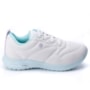 Tênis Jogging Kolosh Feminino Infantil - WHITE/ACQUA