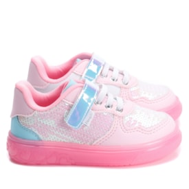 Tênis Led Sneaker Infantil Feminino Pampili 483.012