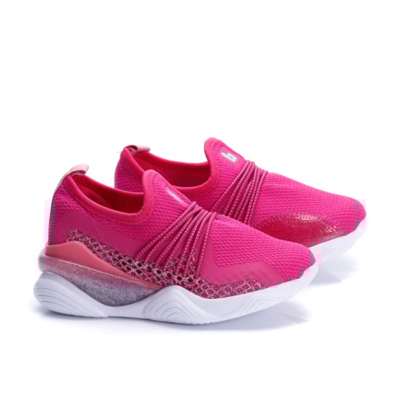 Tênis Ligth Flow Infantil Feminino Bibi - PINK NEW