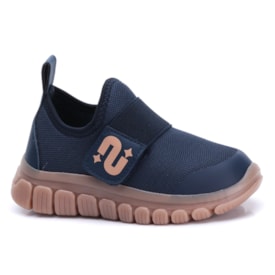 Tênis Masculino Infantil Novo Pé Baby com Velcro 99001036