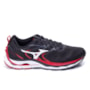 Tênis Mizuno Masculino Wave Dynasty 4 - PRETO/VERMELHO