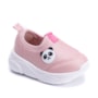 Tênis Molekinha Slip On Infatil Panda Baby - ROSA