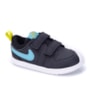 Tênis Nike Infatil Pico Baby Masculino - PRETO/AZUL CLARO