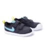 Tênis Nike Infatil Pico Baby Masculino - PRETO/AZUL CLARO