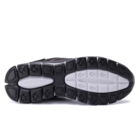 Tênis Olympikus Dynamic 343 Masculino Preto-Laranja