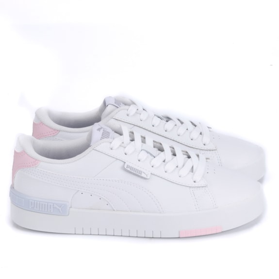 Tênis Puma Jada BDP 387692-11 Branco-Rosa