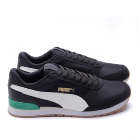 Tênis Puma St Runner V2 SN BDP 383484-58 Preto-Branco