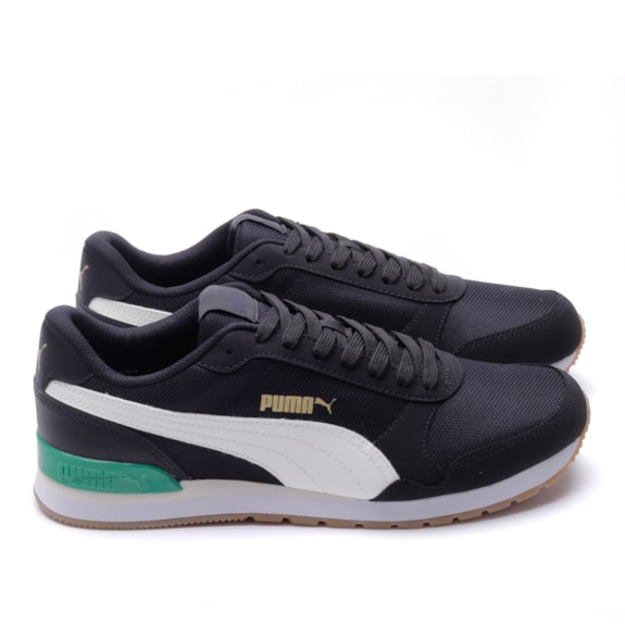 Tênis Puma St Runner V2 SN BDP 383484-58 Preto-Branco