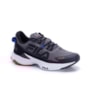 Tênis Recovery Masculino Fila Preto-Grafite-Vermelho
