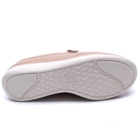 Tênis Slip On Feminino Modare C/ Zíper 7358. 224 Bege