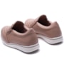 Tênis Slip On Feminino Modare C/ Zíper 7358. 224 Bege