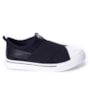 Tênis Slip On Feminino Via Marte Com Elastico - BRANCO/PRETO