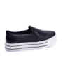 Tênis Slip On Feminino Via Marte - PRETO