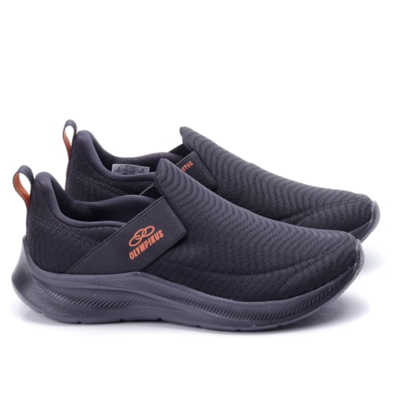 Tênis Slip On Flutua Feminino Olympikus - PRETO