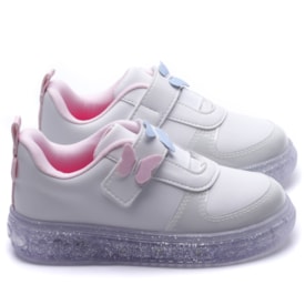 Tênis Sneaker Led Infantil Feminino Pampili 483 018