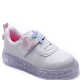 Tênis Sneaker Led Infantil Feminino Pampili 483 018