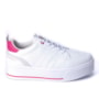 Tênis Street Ramarim Feminino - BRANCO/FUSCIA