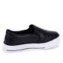 Tênis via marte Slip On Feminino - PRETO