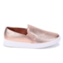 Tênis Vizzano Slip On Feminino Metalizado - OURO ROSADO