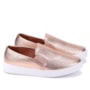 Tênis Vizzano Slip On Feminino Metalizado - OURO ROSADO